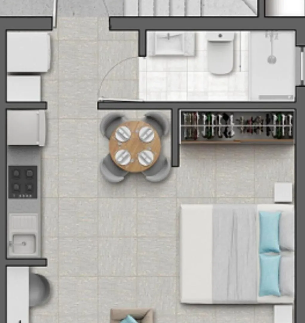 Nordic Studio - Walking To Beach - King Size Bed Playa del Carmen 0*,