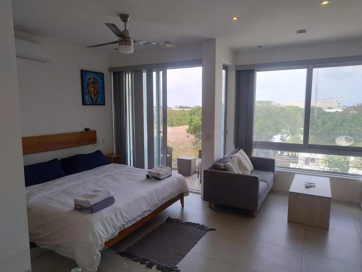 Appartement Nordic Studio - Walking To Beach - King Size Bed Playa del Carmen