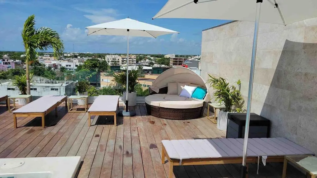 Nordic Studio - Walking To Beach - King Size Bed Playa del Carmen Appartement