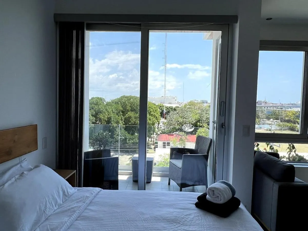 Appartement Nordic Studio - Walking To Beach - King Size Bed Playa del Carmen Mexico